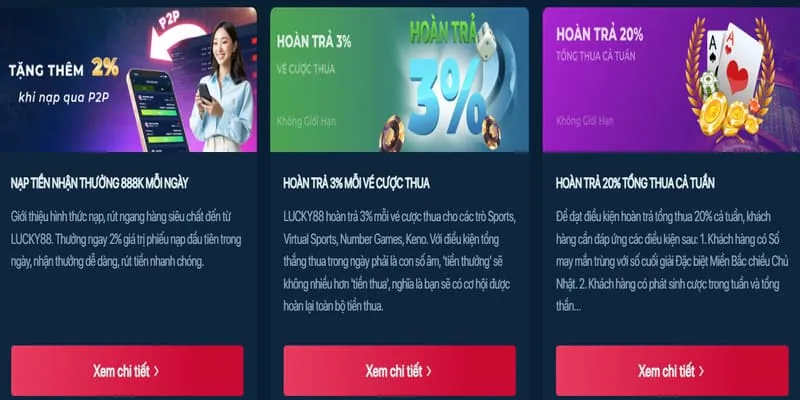 Khuyến mãi chào mừng nạp lần đầu
